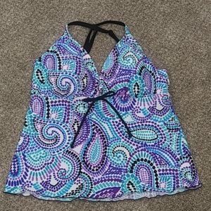 Ocean Dream Turquoise and Purple Bathing Suit